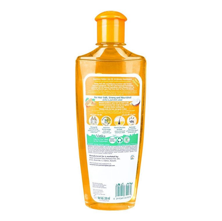 Vatika Almond Hair Oil 200ml